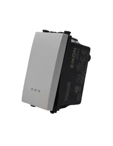 Vimar 20001.N 1P 16Ax Interrupteur suivant (argent)